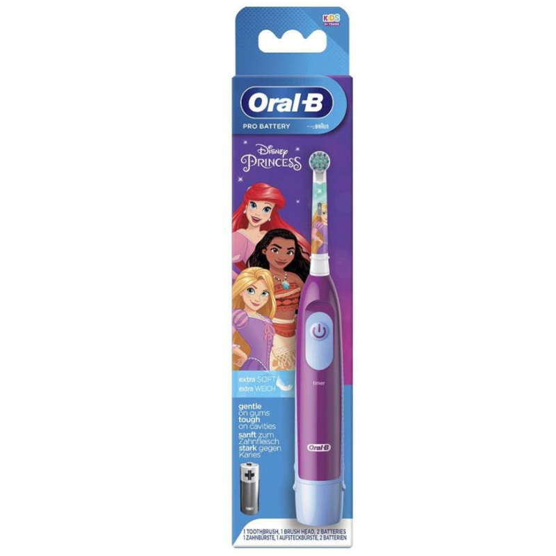 Szczoteczka Oral-B Advance Księżniczki na baterie DB4.510.K Szczoteczka Oral-B Advance Księżniczki na baterie DB4.510.K