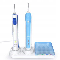 Podstawka zamiennik do Oral-B podwójna z klapką Podstawka zamiennik do Oral-B podwójna z klapką