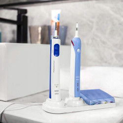 Podstawka zamiennik do Oral-B podwójna z klapką Podstawka zamiennik do Oral-B podwójna z klapką