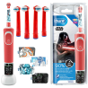 Szczoteczka Oral-B Vitality 100 Star Wars + zam. Kids Red x4