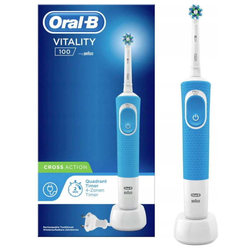 Szczoteczka Oral-B Vitality 100 Niebieska akumulator D100.413.2