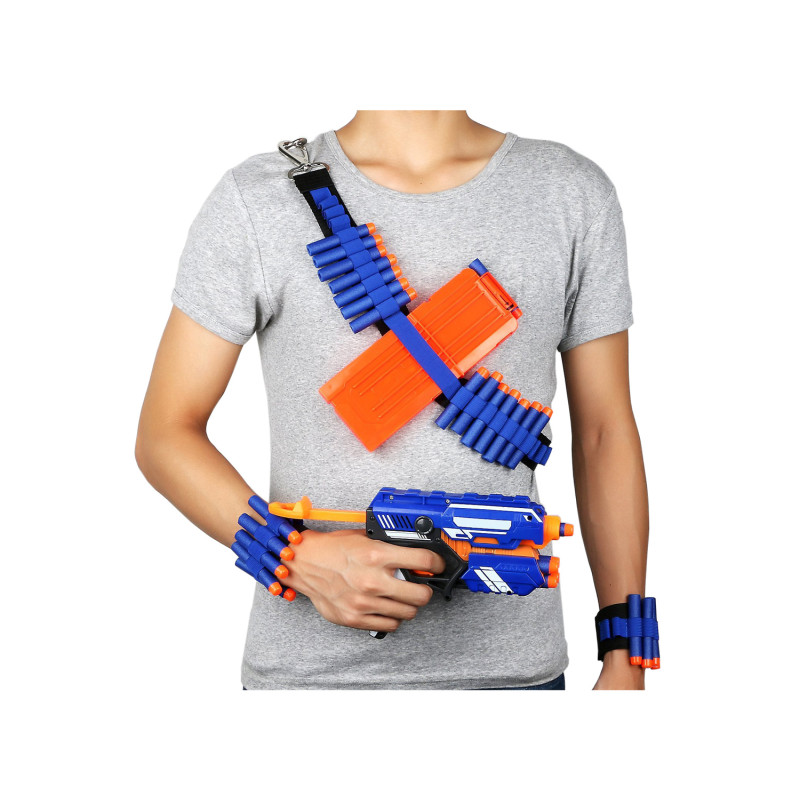 Zestaw Hasbro Nerf Pas z hakiem + zam. strzałki x20 + magazynek zam. 6 strzałek + opaska x2