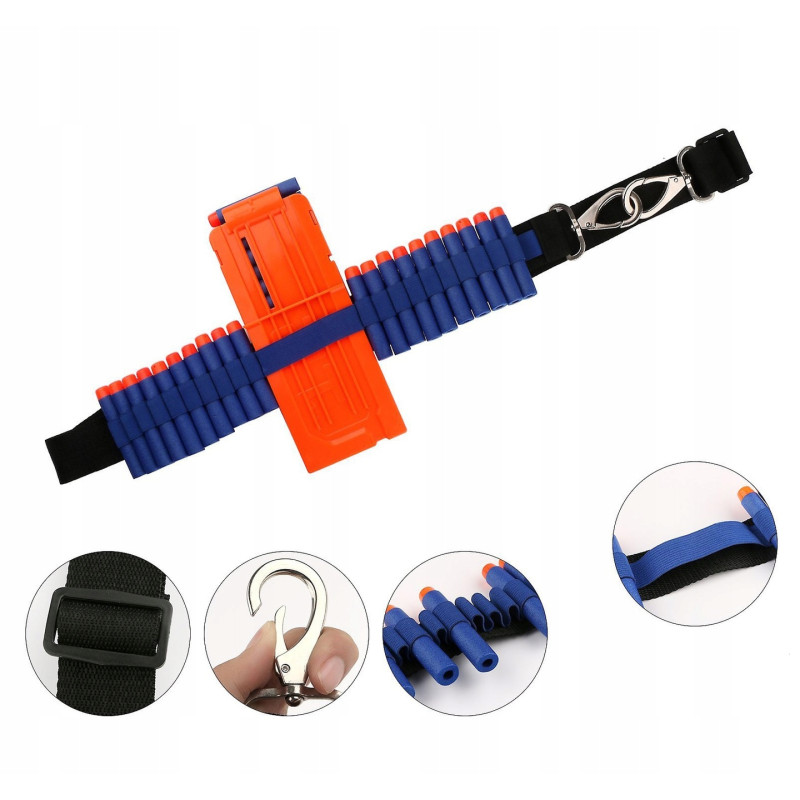 Pas zamiennik do NERF na strzałki z hakiem