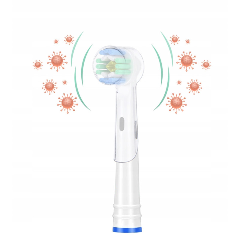 4x OSŁONKA NA KOŃCÓWKĘ SZCZOTECZKI ORAL-B 4x OSŁONKA NA KOŃCÓWKĘ SZCZOTECZKI ORAL-B