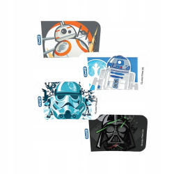 Oral-B Vitality 100 Star Wars + 4 zam. red kids+ etui niebieskie + osłonka + podstawka z klapką
