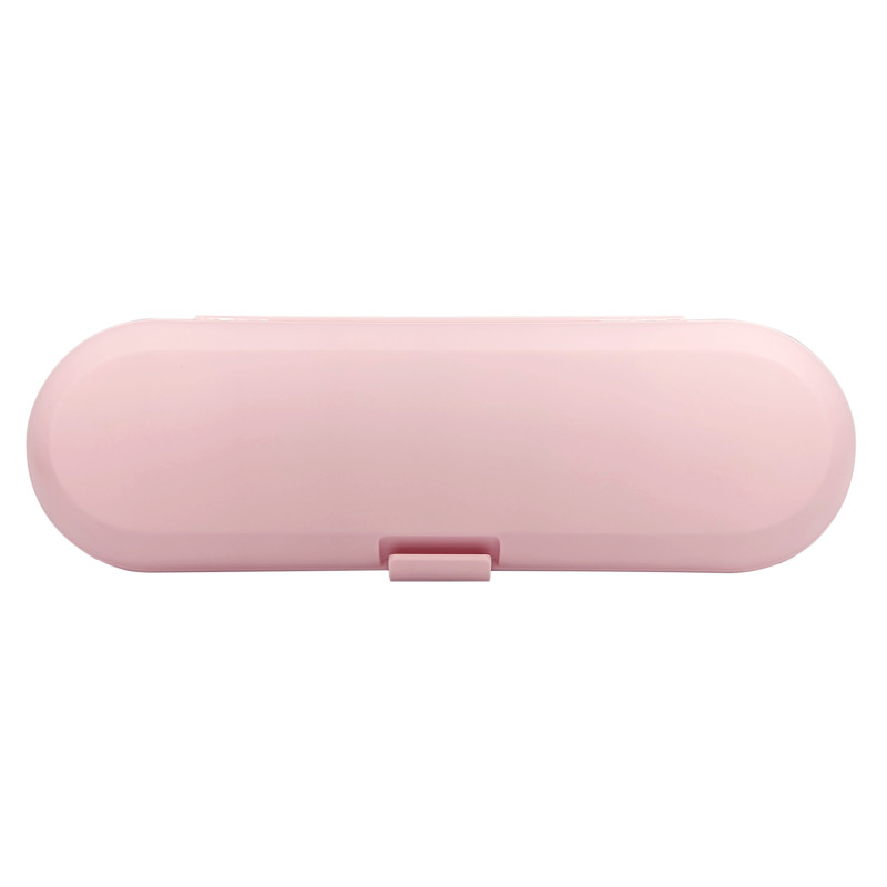 Oral-B Vitality 100 Różowa + 4 zam. prec. + etui rózowe + osłonka + podstawka z klapką