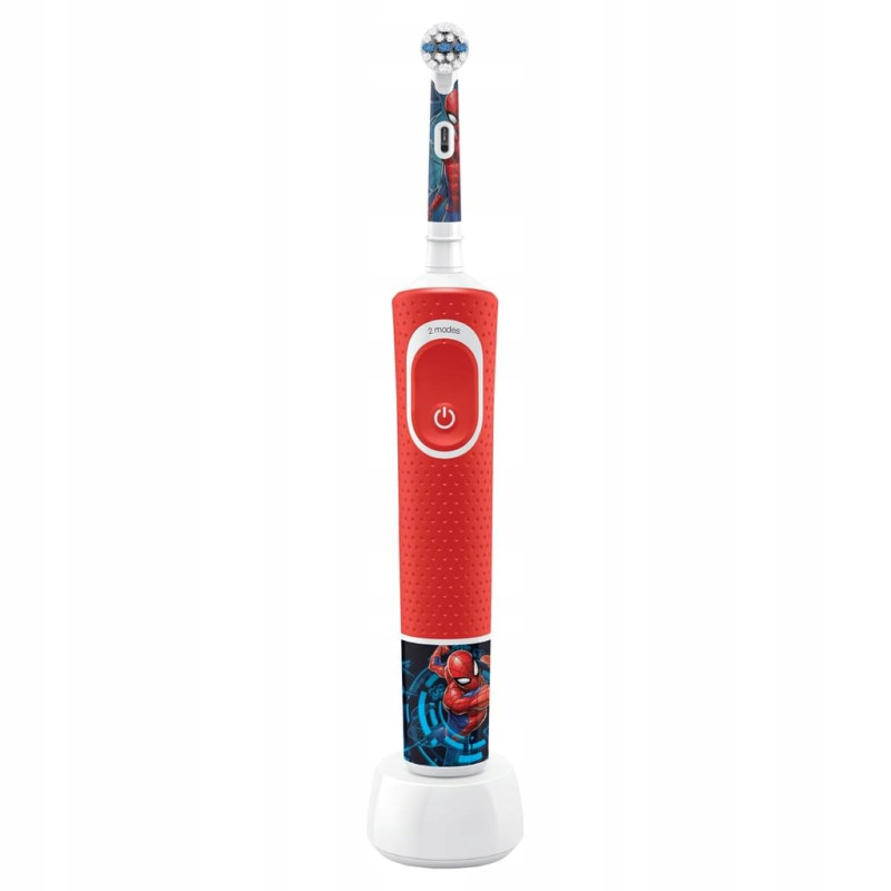 SZCZOTECZKA ELEKTRYCZNA ORAL-B VITALITY SPIDERMAN + 4 Końcówki zam, osłonka, wyciskacz, wykałaczki, etui SZCZOTECZKA ELEKTRYCZNA ORAL-B VITALITY SPIDERMAN + 4 Końcówki zam, osłonka, wyciskacz, wykałaczki, etui