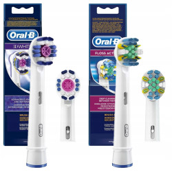 2x 100% ORYGINALNA KOŃCÓWKA ORAL-B 3D, FLOSS 2x 100% ORYGINALNA KOŃCÓWKA ORAL-B 3D, FLOSS