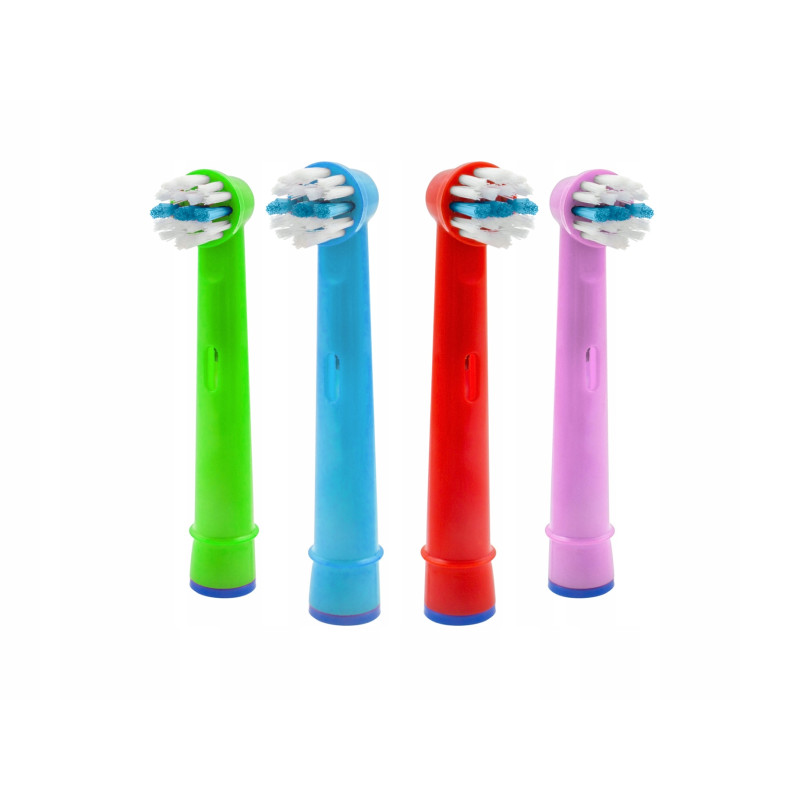 Szczoteczka elektryczna Braun Oral-b Advance Księżniczki + 4 końcówki color + białe etui Szczoteczka elektryczna Braun Oral-b Advance Księżniczki + 4 końcówki color + białe etui