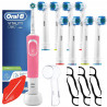 Szczoteczka Oral-b Vitality 100 Różowa + 8 precision + osłonka