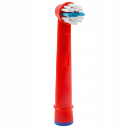 Końcówka zamienna Kids Soft Bristles EB-10A Red x4