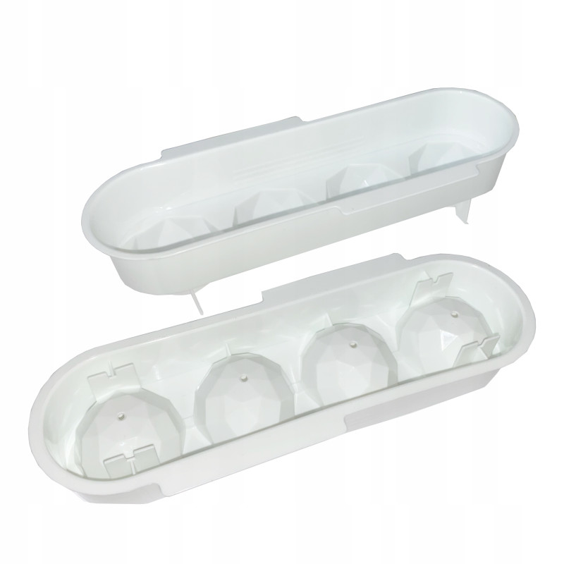 Forma do lodu, brylanty x4