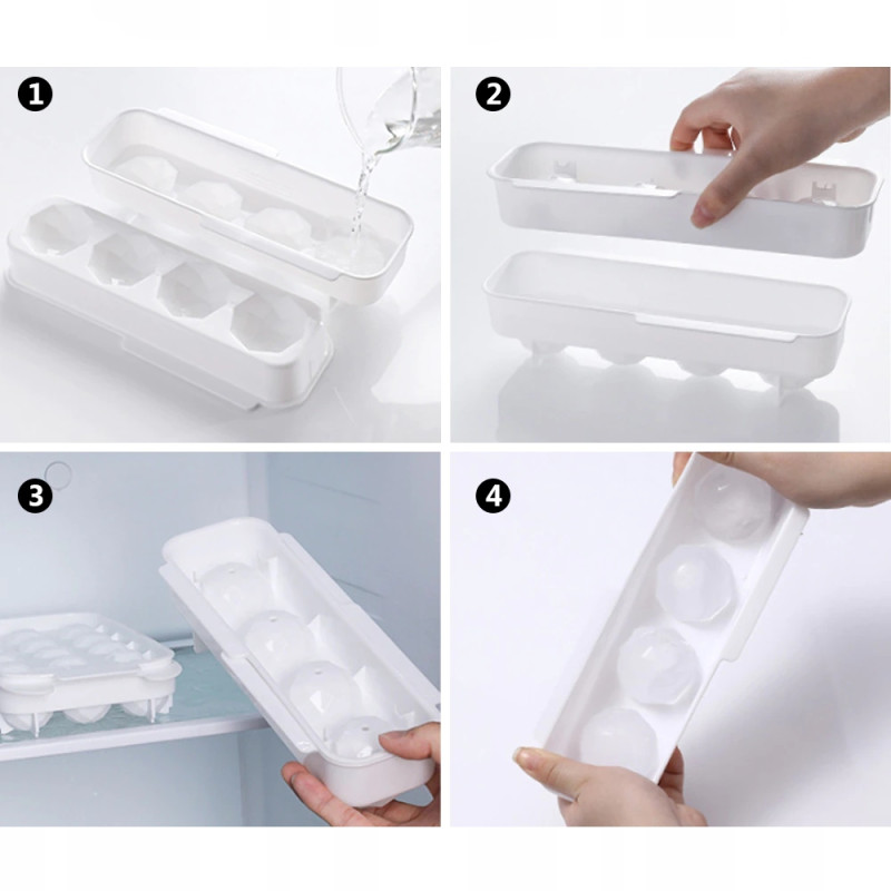 Forma do lodu, brylanty x4