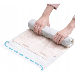 Worek próżniowy na ubrania rolowany 40x60cm