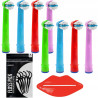 Zamiennik 8 KOŃCÓWEK DO SZCZOTECZKI ORAL-B KIDS STAGES color
