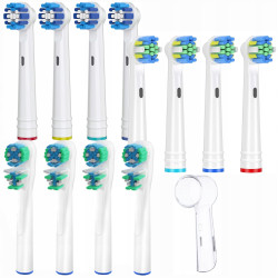 Końcówki zamiennik Oral-b floss x4, dual x4, precision 29% x4 Końcówki zamiennik Oral-b floss x4, dual x4, precision 29% x4