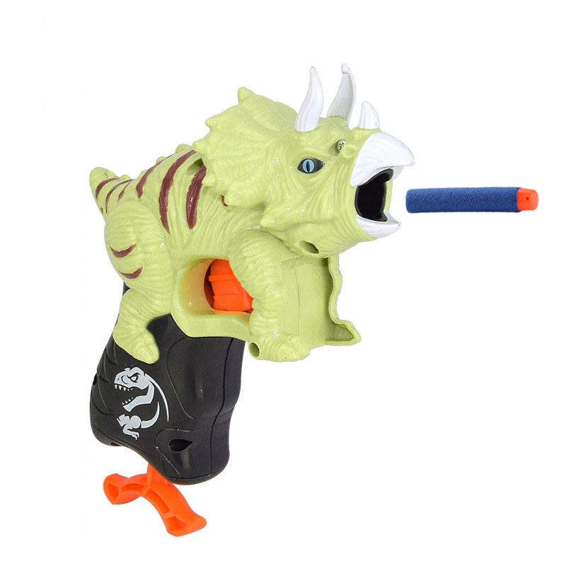 Wyrzutnia Blaze Storm ZMI.ZC7125 dinozaur + 30 strzałek niebieskich