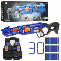 Wyrzutnia Blaze Storm ZMI.ZC7105 + kamizelka + 30x strzał zam