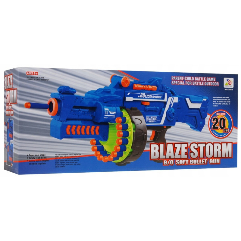 Zestaw Blaze Storm ZMI.ZC7050 Nerf + zam. strzałki x30