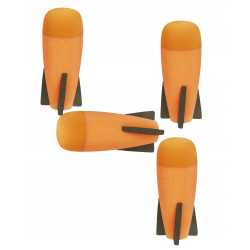 Piankowe Rakiety do NERF 4 sztuki