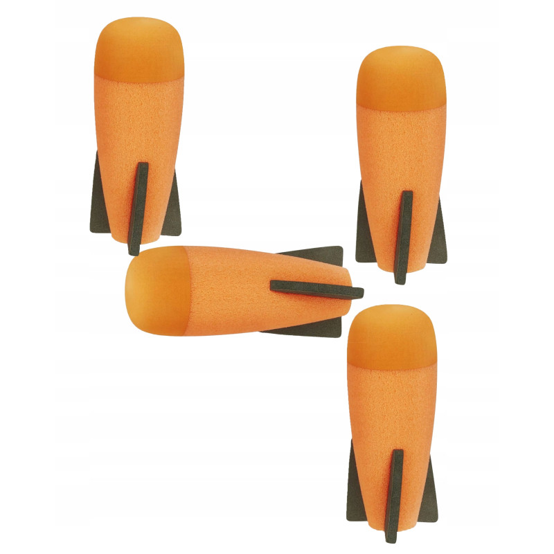 Piankowe Rakiety do NERF 4 sztuki