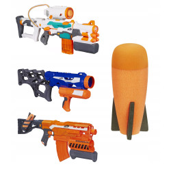 Piankowe Rakiety do NERF 4 sztuki