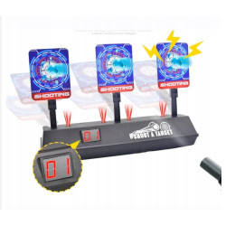 Tarcza elektryczna do NERF, 3 cele