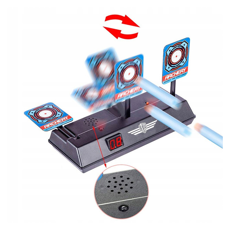 Tarcza elektryczna do NERF, 3 cele