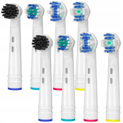 Szczoteczka Oral-B Vitality Cross + 8 końcówek mix Szczoteczka Oral-B Vitality Cross + 8 końcówek mix