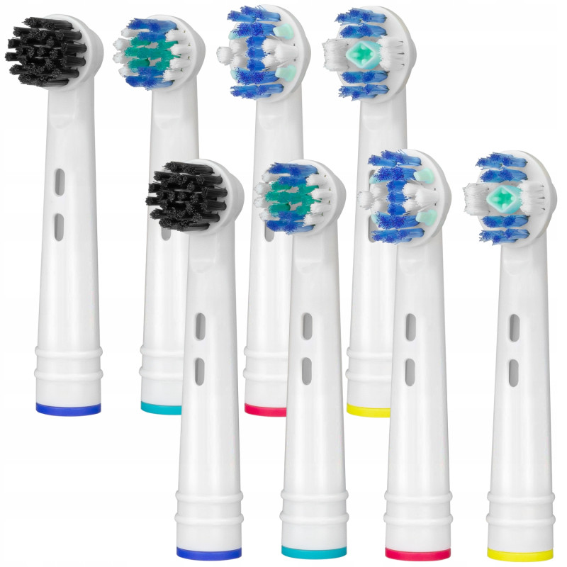 Szczoteczka Oral-B Vitality Cross + 8 końcówek mix Szczoteczka Oral-B Vitality Cross + 8 końcówek mix