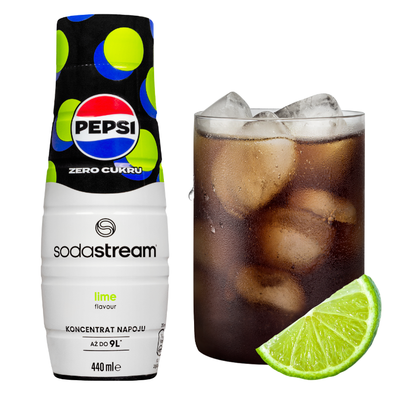 Syrop do SodaStream Pepsi MAX Limonka 440 ml