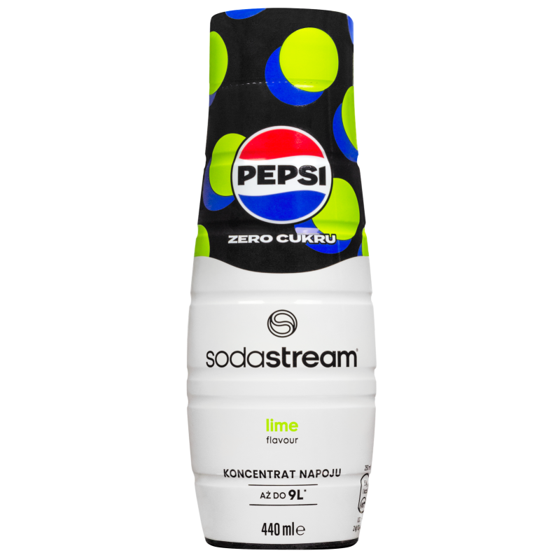 Syrop do SodaStream Pepsi MAX Limonka 440 ml Syrop do SodaStream Pepsi MAX Limonka 440 ml
