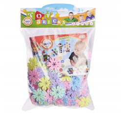 Klocki Przestrzenne wafle gwiazdki śnieżynki 240el