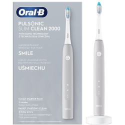 Szczoteczka Oral-B Pulsonic Slim Clean 2000 Szara
