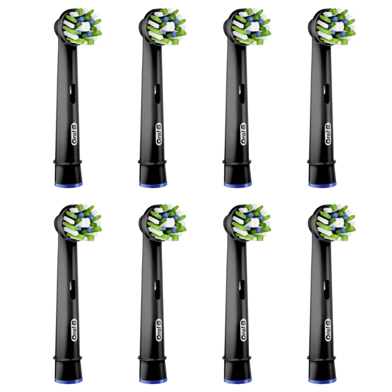 Końcówka do szczoteczki Oral-B Cross Action EB50BK x8 Końcówka do szczoteczki Oral-B Cross Action EB50BK x8