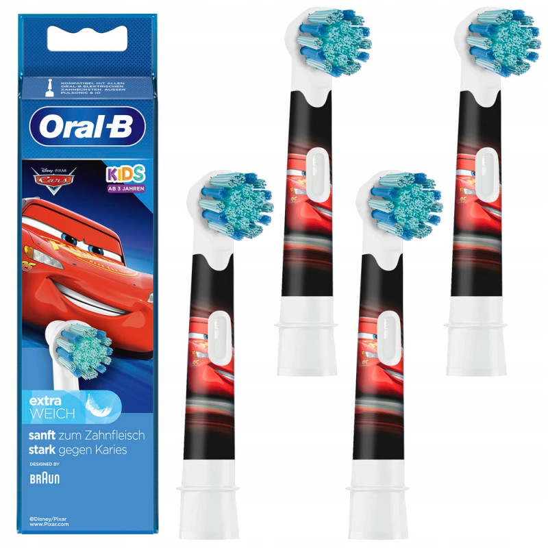 Oral-B Końcówka Oral-b EB10s Auta nowe x4