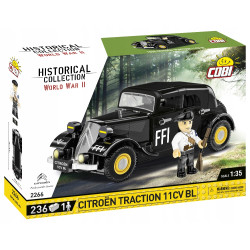 Klocki COBI 2266 CITROEN TRACTION 11CV BL