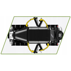 Klocki COBI 2266 CITROEN TRACTION 11CV BL