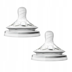 Smoczki do butelki Philips Avent SCF043/27 3m+ Smoczki do butelki Philips Avent SCF043/27 3m+