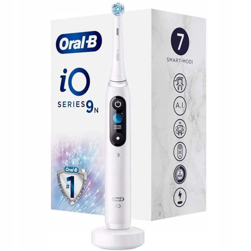 Szczoteczka Oral-B Series 9N Biała/Alabaster Szczoteczka Oral-B Series 9N Biała/Alabaster
