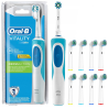 Szczoteczka Oral-B Vitality 3D White + zam. Precision x8