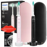 Szczoteczka Philips HX3675/15 dwupak + etui pudrowy róż, czarne