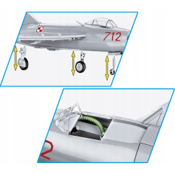 Klocki COBI 5824 LIM-5 POLISH AIR FORCE 1959
