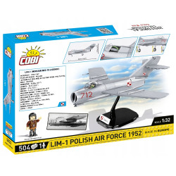 Klocki COBI 5824 LIM-5 POLISH AIR FORCE 1959