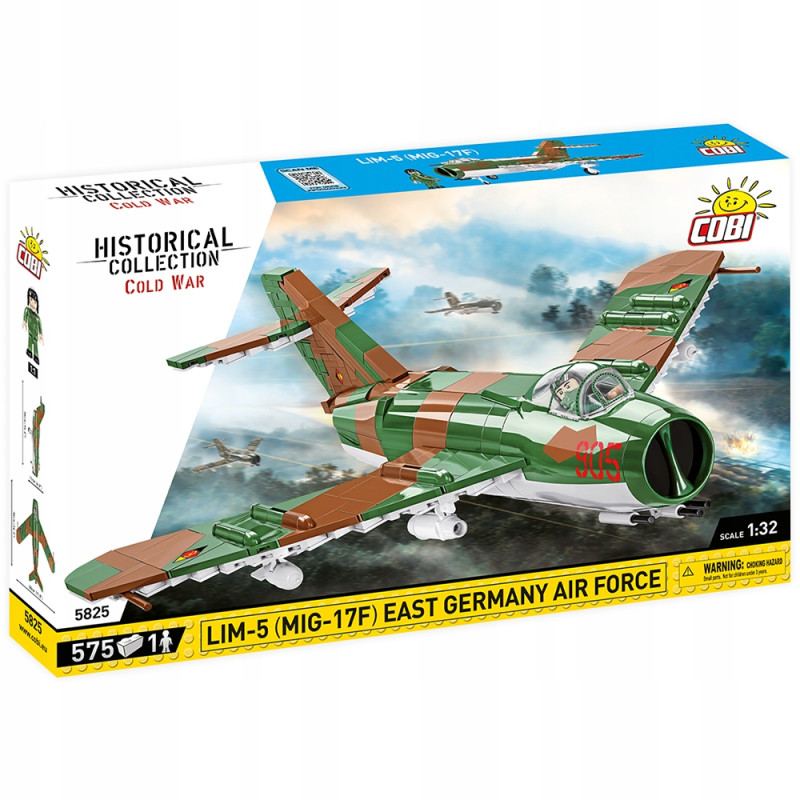 Klocki COBI 5825 MIG-17 EAST GERM. AIR FORCE