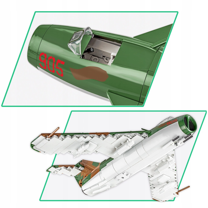 Klocki COBI 5825 MIG-17 EAST GERM. AIR FORCE