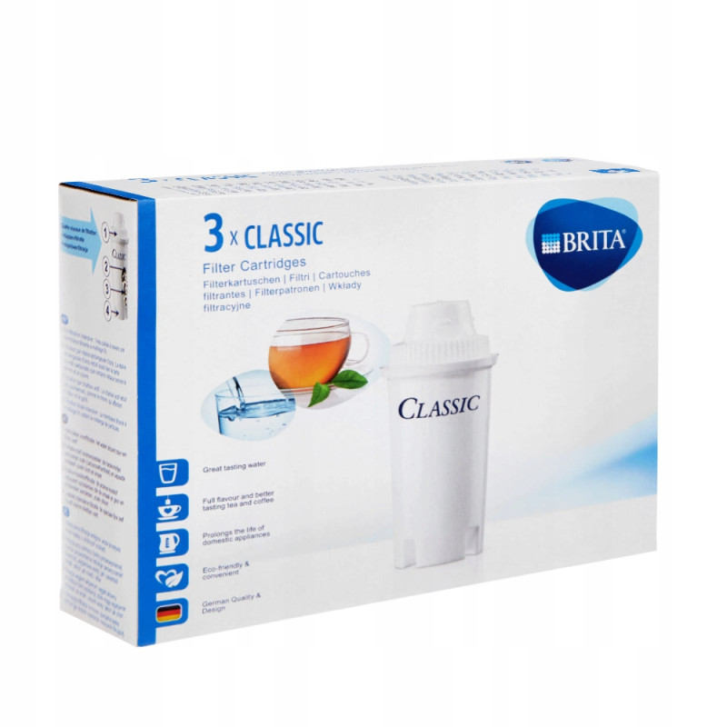 Wkład filtrujący Brita Classic Pack 3szt Wkład filtrujący Brita Classic Pack 3szt
