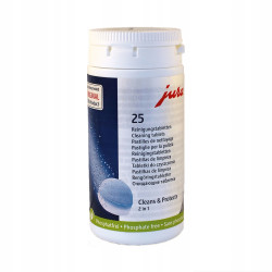 Tabletki CZYSZCZĄCE ekspres Jura 25szt