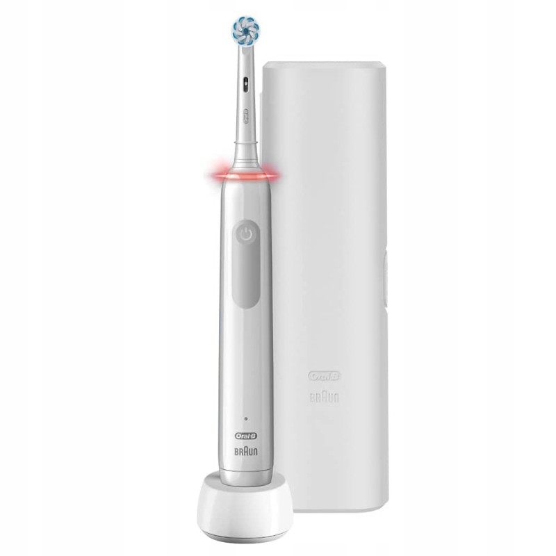 Szczoteczka Oral-B Pro 3 3500 White z Etui + 4 zam. Precison Szczoteczka Oral-B Pro 3 3500 White z Etui + 4 zam. Precison