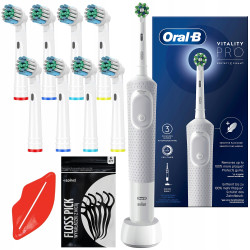 Oral-B Vitality Pro D103 Box White + 8 zam. precision